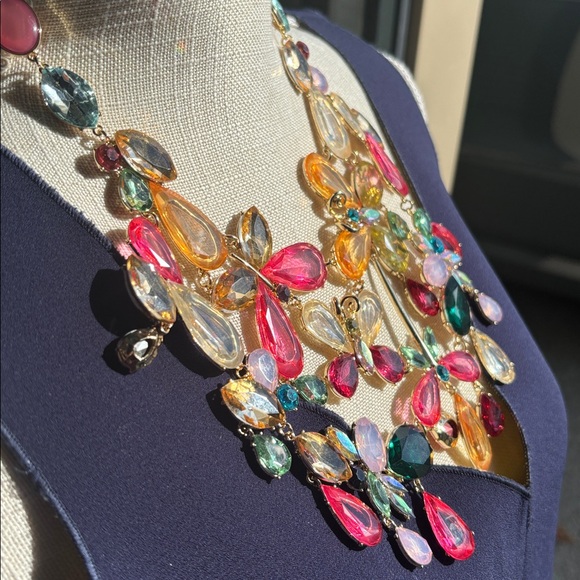 PIPER K FASHIONABLE 🧡l💗 COLORFUL NECKLACE - Picture 2 of 4